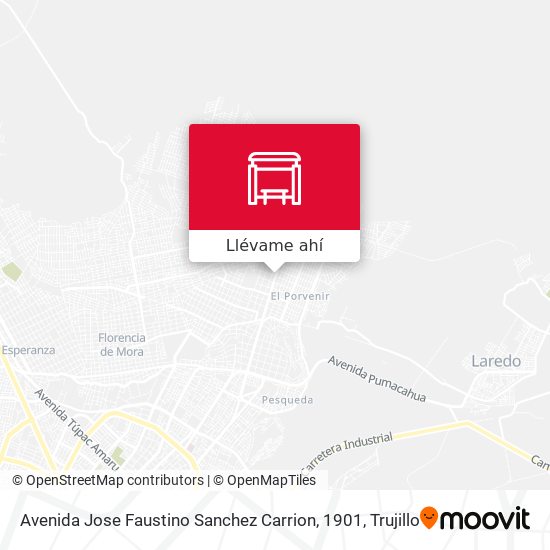 Mapa de Avenida Jose Faustino Sanchez Carrion, 1901