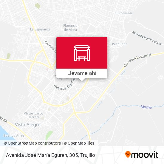 Mapa de Avenida José María Eguren, 305