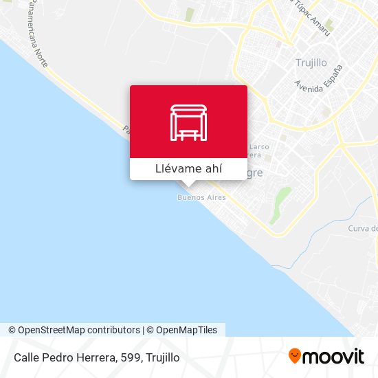 Mapa de Calle Pedro Herrera, 599