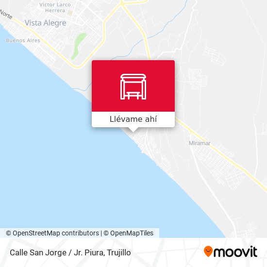 Mapa de Calle San Jorge / Jr. Piura