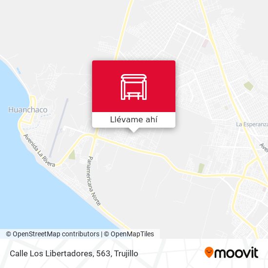 Mapa de Calle Los Libertadores, 563
