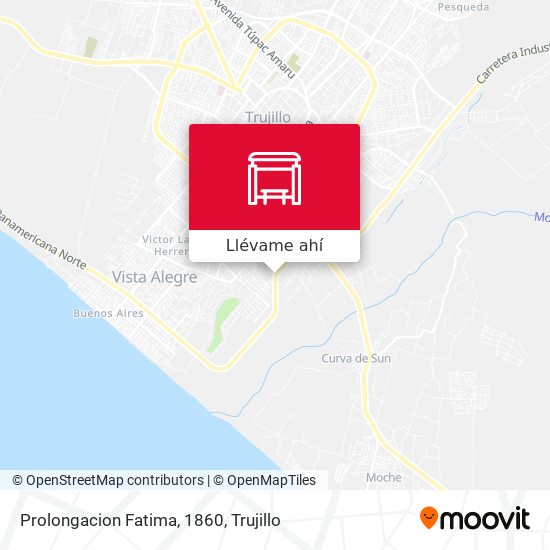 Mapa de Prolongacion Fatima, 1860