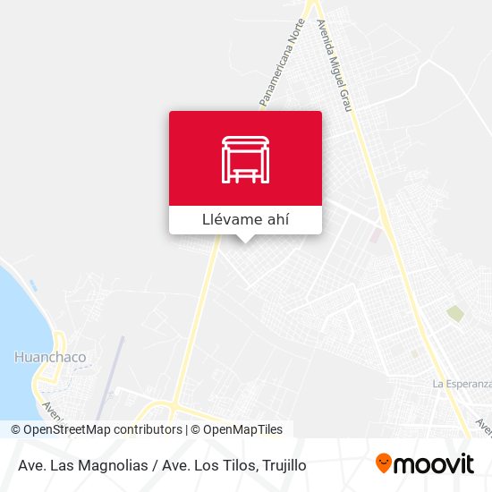 Mapa de Ave. Las Magnolias / Ave. Los Tilos