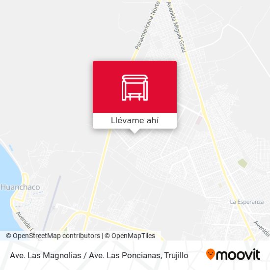 Mapa de Ave. Las Magnolias / Ave. Las Poncianas
