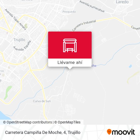 Mapa de Carretera Campiña De Moche, 4