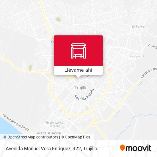 Mapa de Avenida Manuel Vera Enriquez, 322