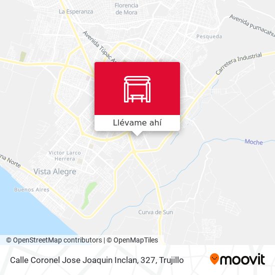 Mapa de Calle Coronel Jose Joaquin Inclan, 327