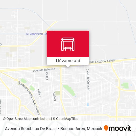 Mapa de Avenida República De Brasil / Buenos Aires