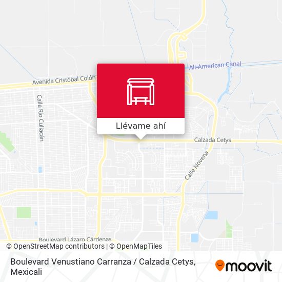  Cómo llegar a Boulevard Venustiano Carranza / Calzada Cetys en Mexicali en Autobús?