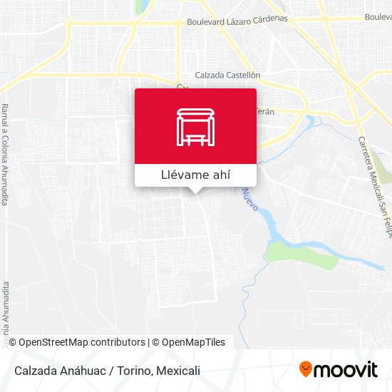 Mapa de Calzada Anáhuac / Torino