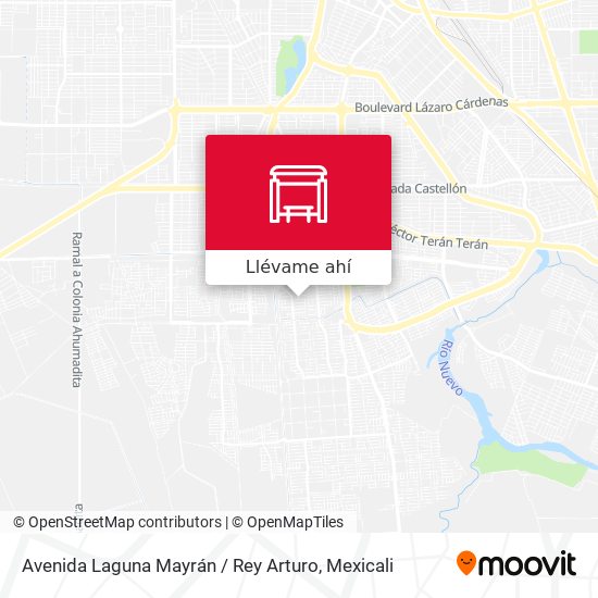 Mapa de Avenida Laguna Mayrán / Rey Arturo