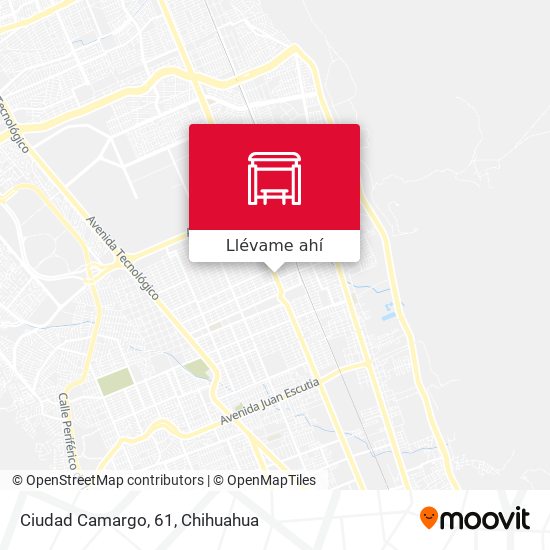 Mapa de Ciudad Camargo, 61