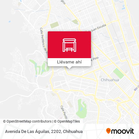 Cómo llegar a Avenida De Las Águilas, 2202 en Chihuahua en Autobús?