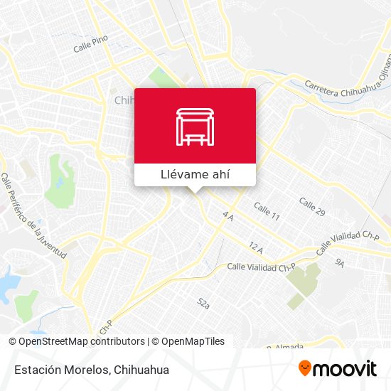 Mapa de Estación Morelos