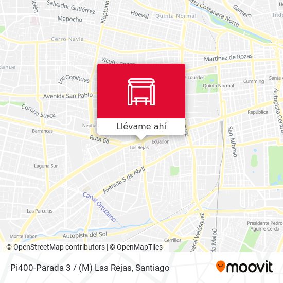 Mapa de Pi400-Parada 3 / (M) Las Rejas