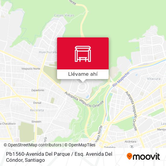 Mapa de Pb1560-Avenida Del Parque / Esq. Avenida Del Cóndor