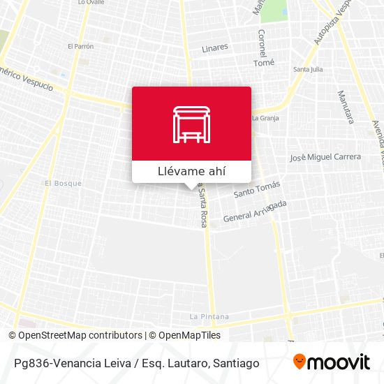 Mapa de Pg836-Venancia Leiva / Esq. Lautaro