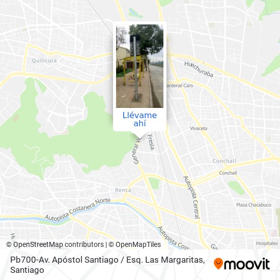 Mapa de Pb700-Av. Apóstol Santiago / Esq. Las Margaritas