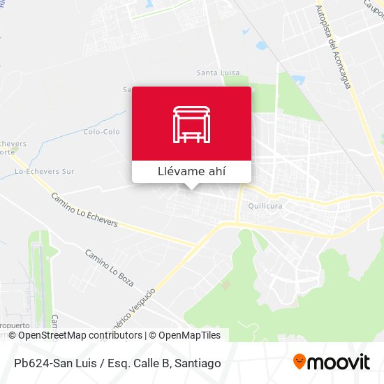 Mapa de Pb624-San Luis / Esq. Calle B