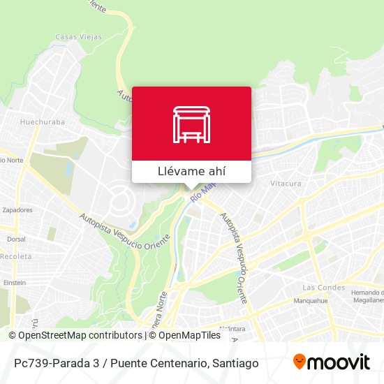 Mapa de Pc739-Parada 3 / Puente Centenario