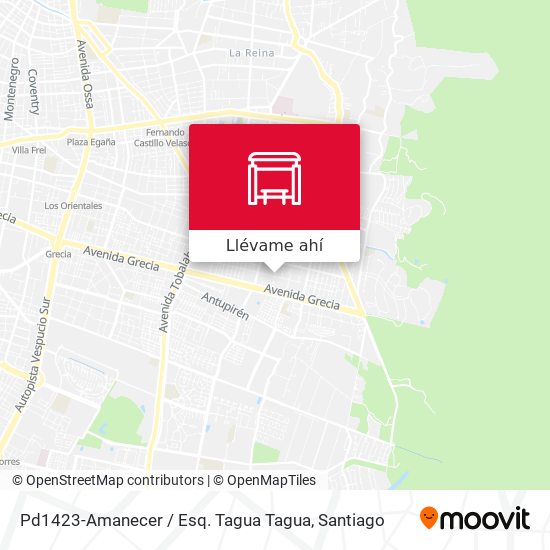 Mapa de Pd1423-Amanecer / Esq. Tagua Tagua