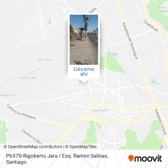 Mapa de Pb570-Rigoberto Jara / Esq. Ramón Salinas