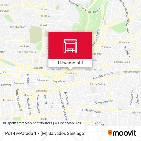 Mapa de Pc149-Parada 1 / (M) Salvador