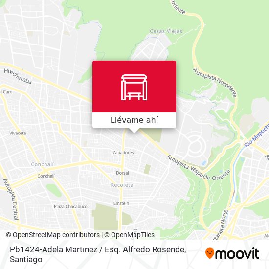 Mapa de Pb1424-Adela Martínez / Esq. Alfredo Rosende