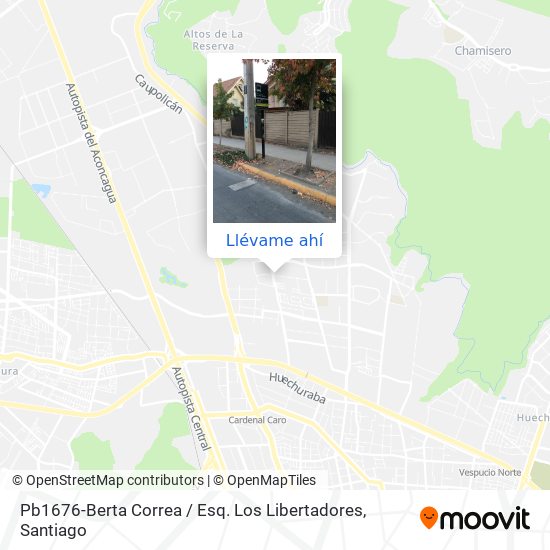 Mapa de Pb1676-Berta Correa / Esq. Los Libertadores