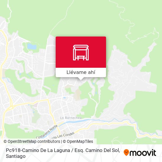 Mapa de Pc918-Camino De La Laguna / Esq. Camino Del Sol