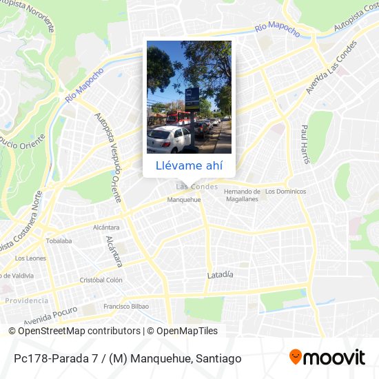 Mapa de Pc178-Parada 7 / (M) Manquehue