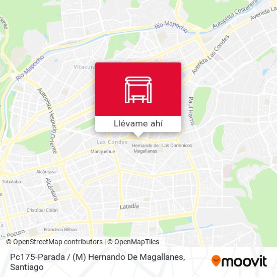 Mapa de Pc175-Parada / (M) Hernando De Magallanes