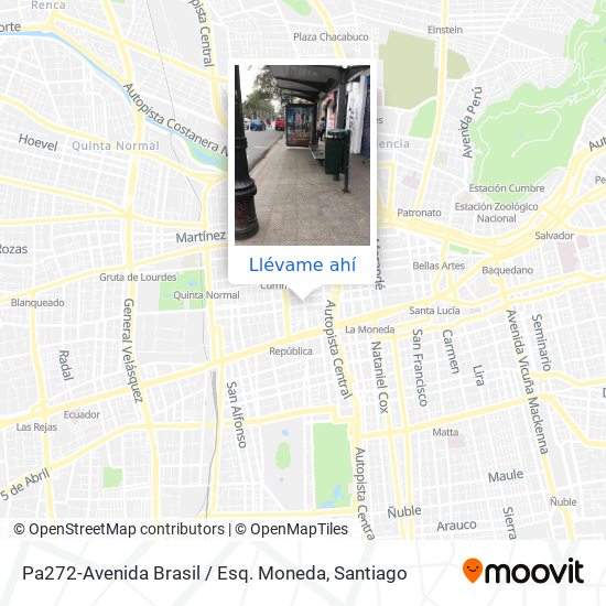 Mapa de Pa272-Avenida Brasil / Esq. Moneda