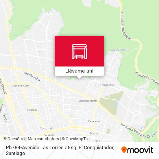 Mapa de Pb784-Avenida Las Torres / Esq. El Conquistador