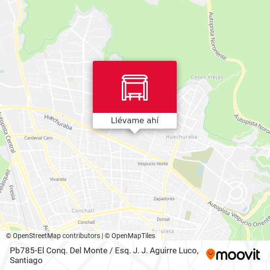 Mapa de Pb785-El Conq. Del Monte / Esq. J. J. Aguirre Luco