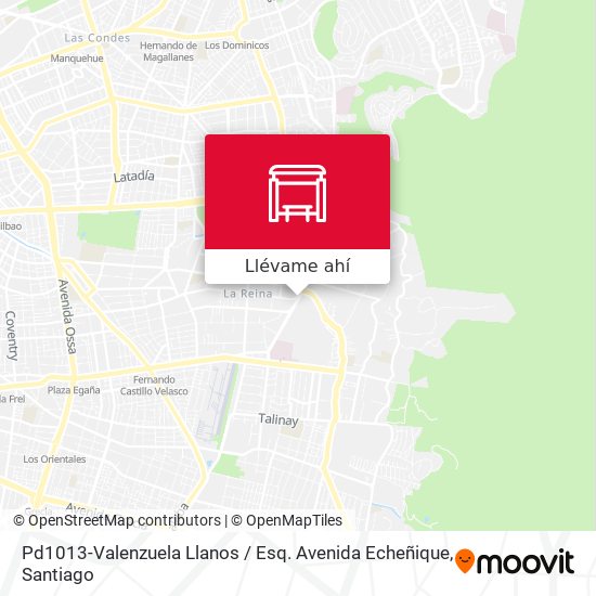 Mapa de Pd1013-Valenzuela Llanos / Esq. Avenida Echeñique