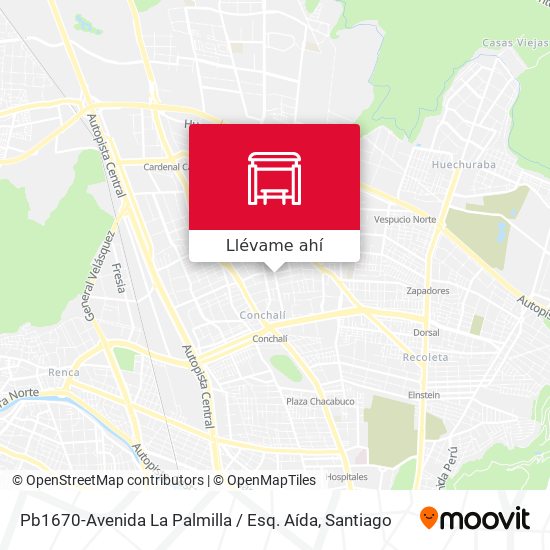Mapa de Pb1670-Avenida La Palmilla / Esq. Aída