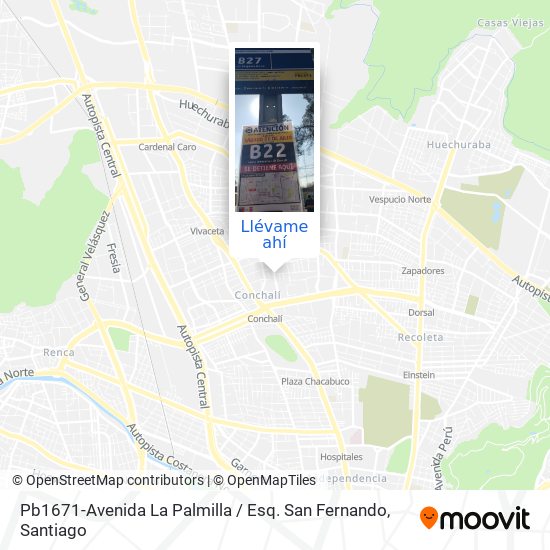 Mapa de Pb1671-Avenida La Palmilla / Esq. San Fernando
