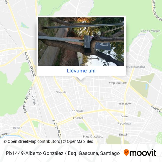 Mapa de Pb1449-Alberto González / Esq. Gascuna