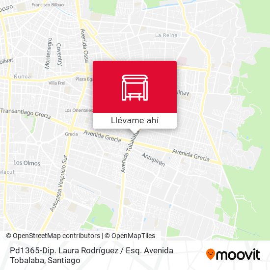 Mapa de Pd1365-Dip. Laura Rodríguez / Esq. Avenida Tobalaba