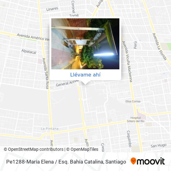 Mapa de Pe1288-María Elena / Esq. Bahía Catalina