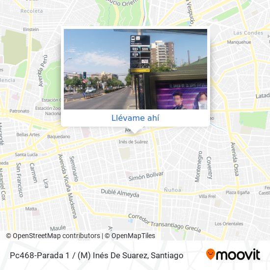 Mapa de Pc468-Parada 1 / (M) Inés De Suarez