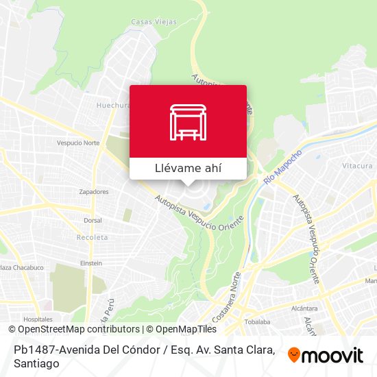 Mapa de Pb1487-Avenida Del Cóndor / Esq. Av. Santa Clara