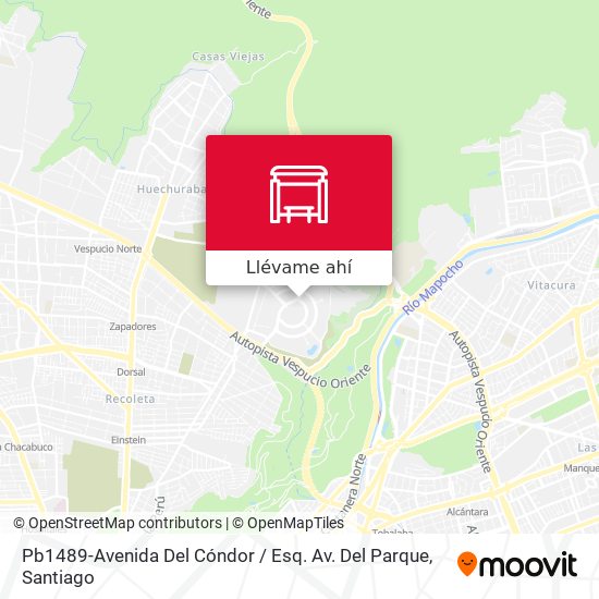 Mapa de Pb1489-Avenida Del Cóndor / Esq. Av. Del Parque