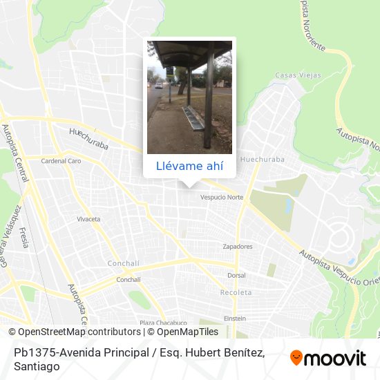 Mapa de Pb1375-Avenida Principal / Esq. Hubert Benítez