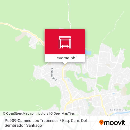 Mapa de Pc909-Camino Los Trapenses / Esq. Cam. Del Sembrador