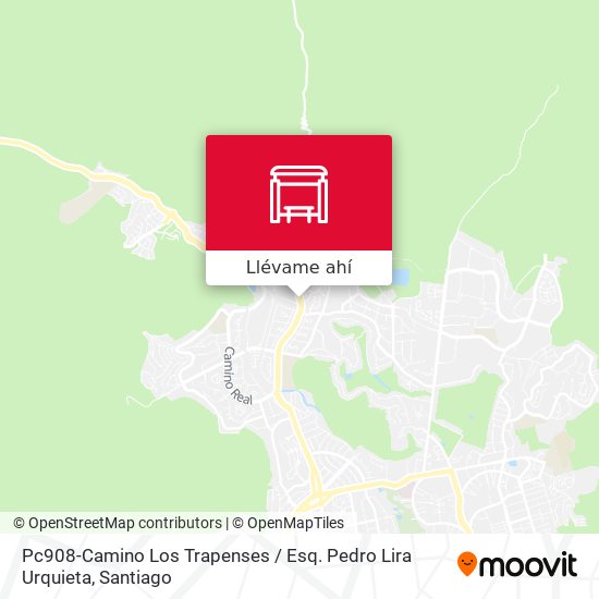 Mapa de Pc908-Camino Los Trapenses / Esq. Pedro Lira Urquieta