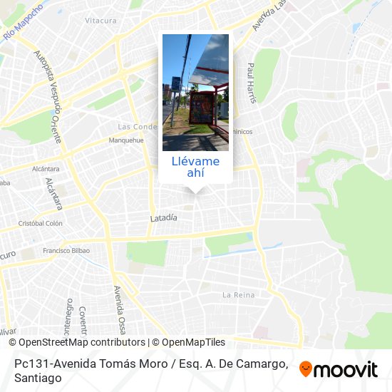 Mapa de Pc131-Avenida Tomás Moro / Esq. A. De Camargo