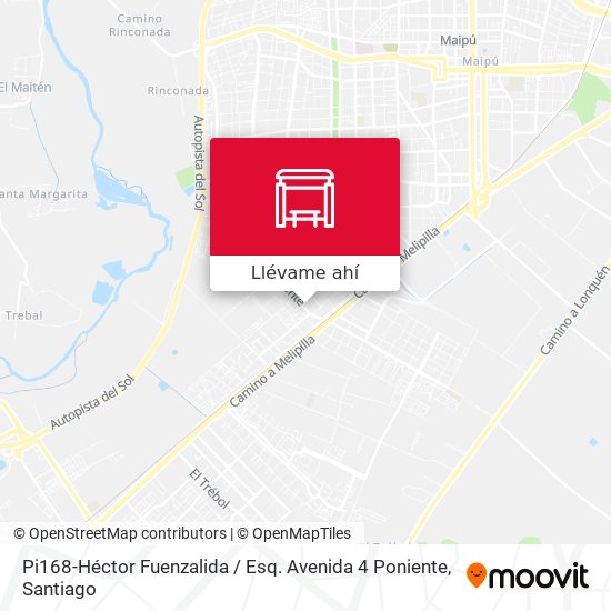 Mapa de Pi168-Héctor Fuenzalida / Esq. Avenida 4 Poniente