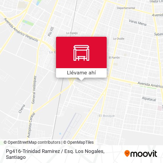 Mapa de Pg416-Trinidad Ramírez / Esq. Los Nogales